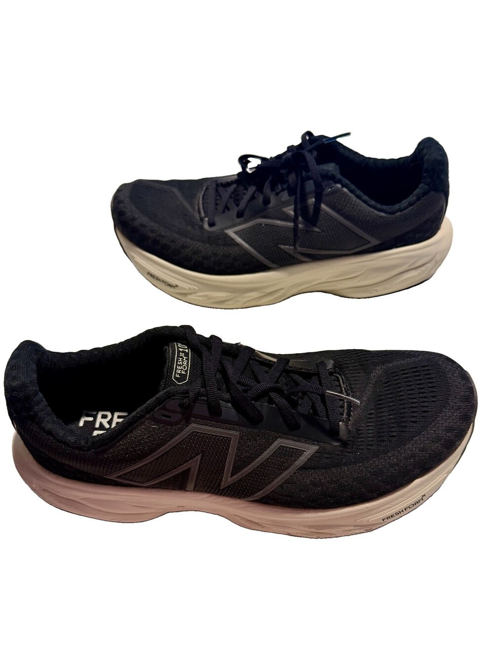 New Balance Men’s Size 10D Fresh Foam X 1080v14 Running Shoes Black Free Ship